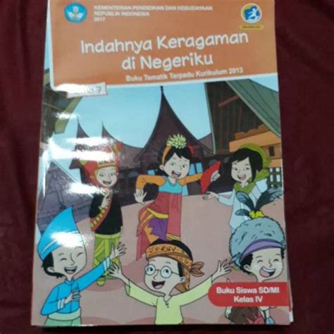 Jual Buku Tematik Sd Kelas L Tema Indahnya Keragaman Negeriku Revisi