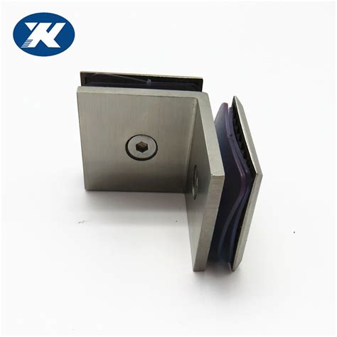 Stainless Steel Wall Mounted 90 Degree Corner Glass Clamp Clip China Glass Clip And Bracket Clamp