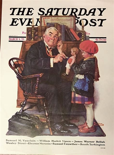 Saturday Evening Post By Norman Rockwell Ebay