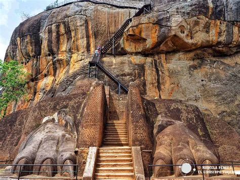 La Roca Del Le N De Sigiriya Gu A Turismo Sri Lanka