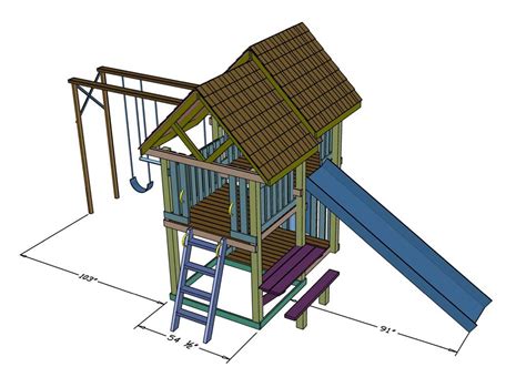 DIY Backyard Playground Plan Kids Playground Wooden | Etsy