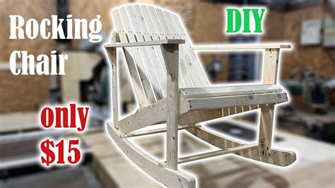 How To Make Rocking Chair With Pallet Cheap Diy Youtube