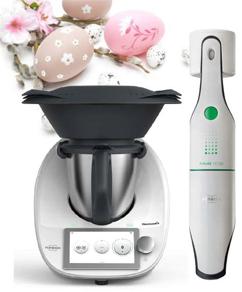 All inclusive zestaw XXL Thermomix TM6 Odkurzacz ręczny Kobold VC100