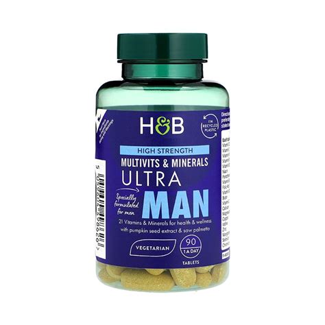 Holland Barrett Ultra Man Multivitamin Tablets Holland Barrett