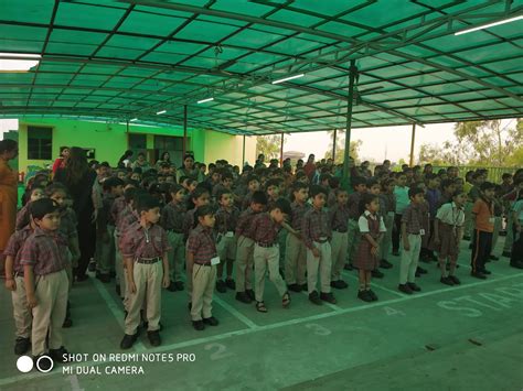 Conduction Of Morning Assembly By Class 7 A