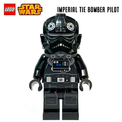 Minifigure Lego® Star Wars Imperial Tie Bomber Pilot Super Briques