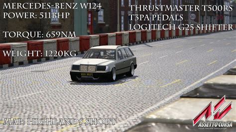 Assetto Corsa Mercedes Benz W124 Drift YouTube