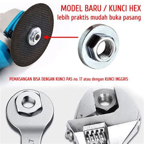 Jual MUR KUNCIAN GERINDA MODEL KUNCI PAS MUR BAUT HEX MUR PENGUNCI