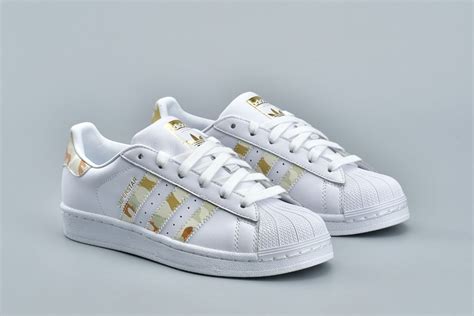 Comprar Las Zapatillas Adidas Superstar White Desert Sand Gold