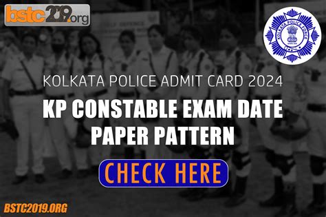 Get Insights Into Kolkata Police Constable Admit Card Here