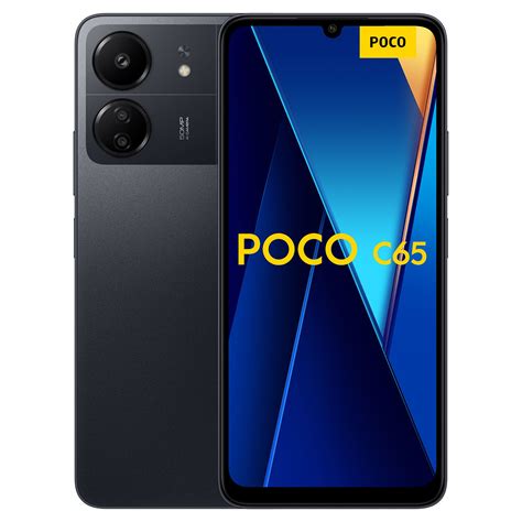 Xiaomi Poco C65 Black 6 GB 128 GB Mobile Phone Smartphone