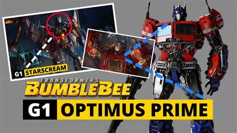 Bumblebee Movie G1 Optimus Prime Design Starscream Model 😵 Youtube