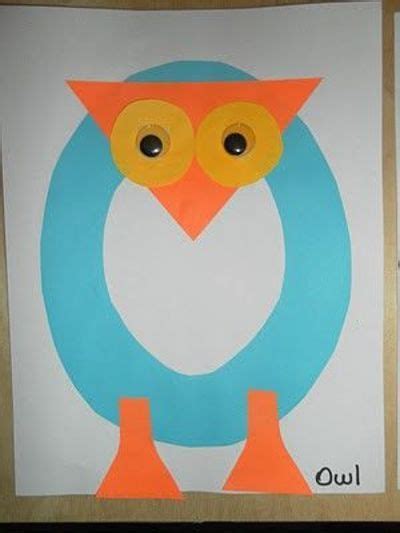 Letter O Owl Crafts Letter A Crafts Letter O Crafts