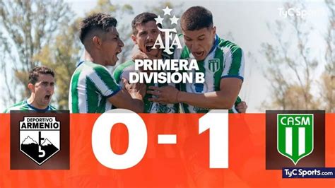 Dep Armenio vs San Miguel en vivo seguí el partido minuto a minuto