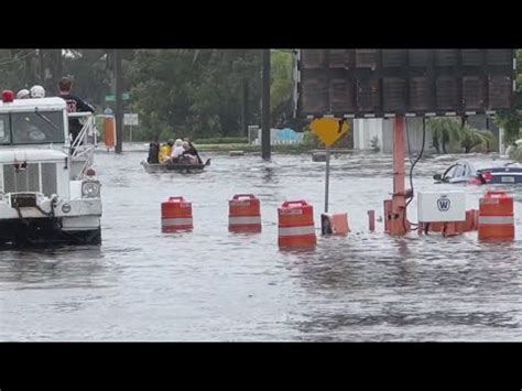 First Responders Rescued Nearly People In Sarasota County Florida