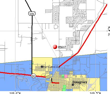 Douglas Arizona Map