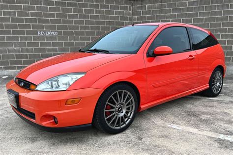 2003 Ford Focus Svt With Just 25k Miles Up For Auction