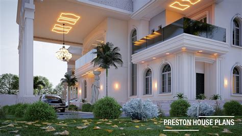 Classic Villa Mansion Design Preston House Plans