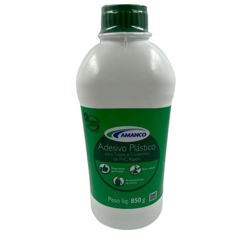 Cola Adesivo PVC Pincel 850G Amanco DEPOSITO SANTO ANTONIO