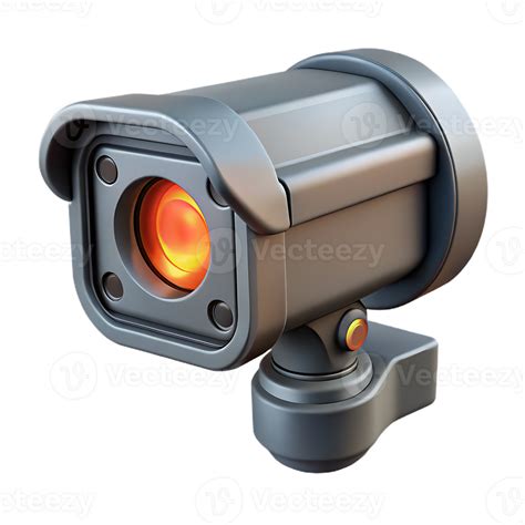 3d Security Camera 54020662 Png