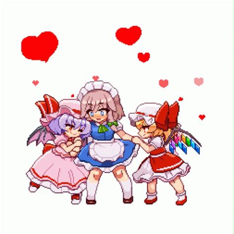 Touhou Flandre And Remilia