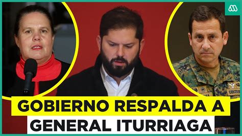 Gobierno respalda al general Iturriaga tras reunión con el presidente