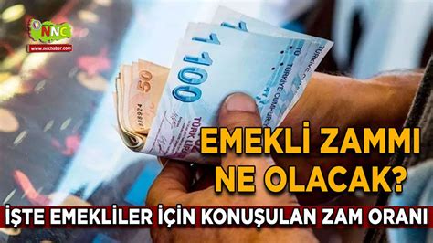 Emekli zammı ne olacak Bakın emekliler için ne kadar zam oranı