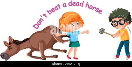 English Idiom With Picture Description For Beat Around The Bush On