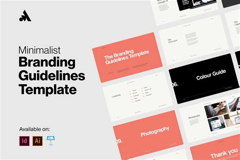 Minimal Brand Guidelines Template – Logoness