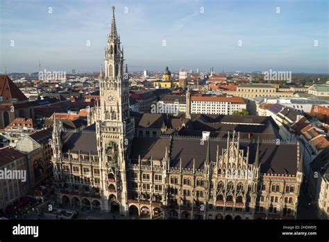 Munich New Town Hall Munichs New Town Halls Stock Photo Alamy