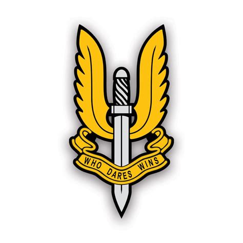 Special Air Service Sas Insignia Sticker Decal American Made Uv
