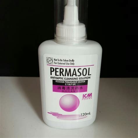 Permasol Potassium Permanganate Solution Brand New Health And Beauty