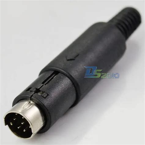 High QualityNew Male 8 pin Mini DIN Mini DIN Connector Adapter-in Connectors from Lights ...