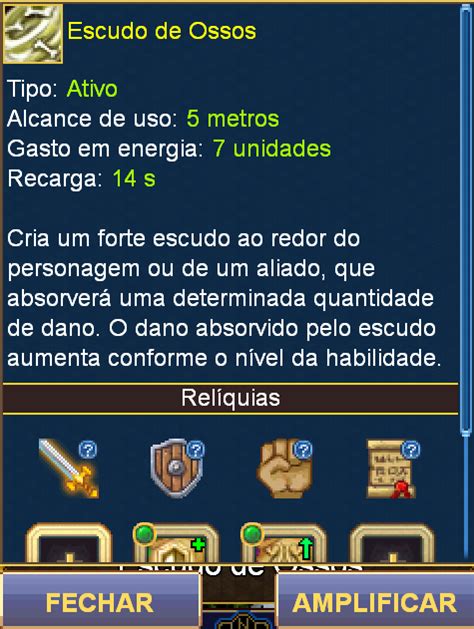 Preview no nível de habilidades Sugestões Warspear Online official