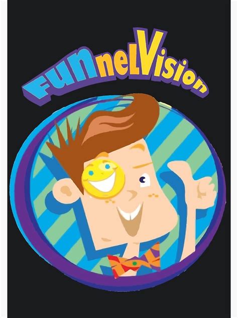 "Funnel Vision Logo Fv Family'S Youtube Merch" Poster for Sale by LukaKingat | Redbubble