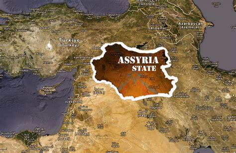 Assyria Modern Map By Johncena26 On Deviantart