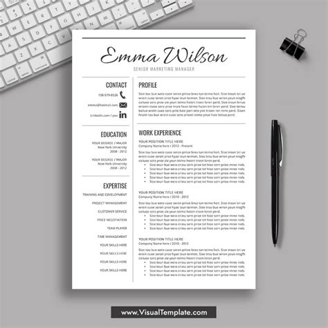 2024 Resume Template Examples Greer Agnesse