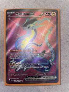 Miraidon Ex 2023 Scarlet Violet 227 198 Ultra Rare Full Art Price