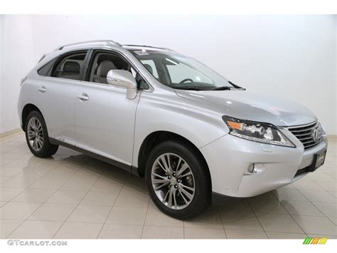 Silver Lining Metallic Lexus Rx H Awd Photo