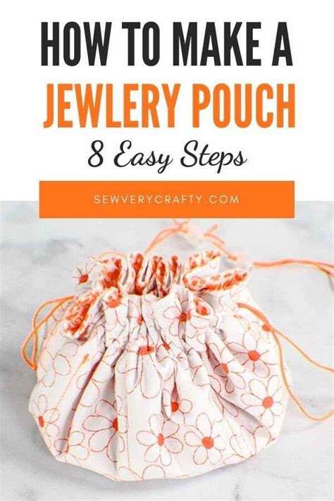 How To Make A Circular Jewelry Pouch In 2020 Jewelry Pouch Pouch Diy