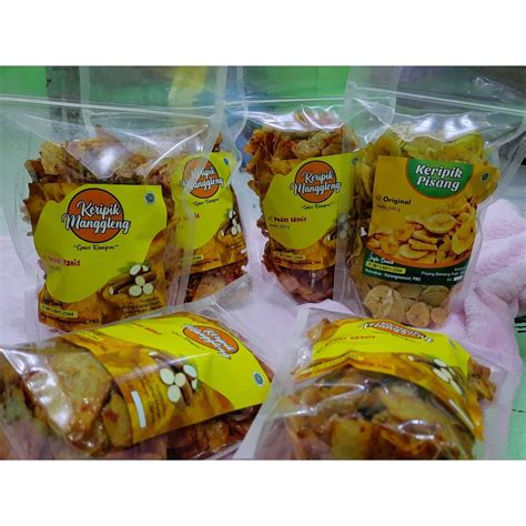 Jual Keripik Manggleng Pedas Manis 1kg Viral Gurihnya Shopee Indonesia