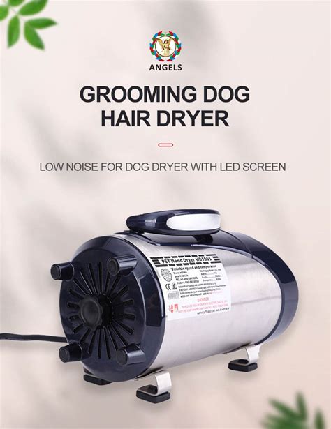 Newest Dog Dryer Professional Grooming Dog Hair Dryer with LED Screen ...