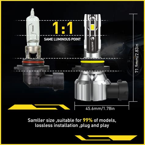 Auxito X Led Headlight Bulbs Conversion Kit High Beam Bright