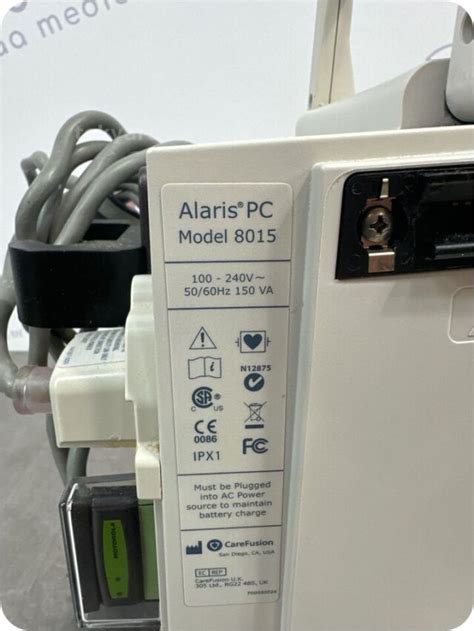 Used Carefusion Alaris Pc 8015 Iv Infusion Pump Controller For Sale
