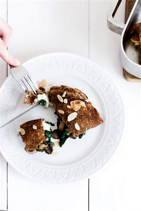 Recept Gegratineerde Pannenkoek Met Spinazie En Geitenkaas Njam