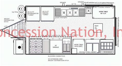 Concession Trailer Plans Building A Concession Trailer