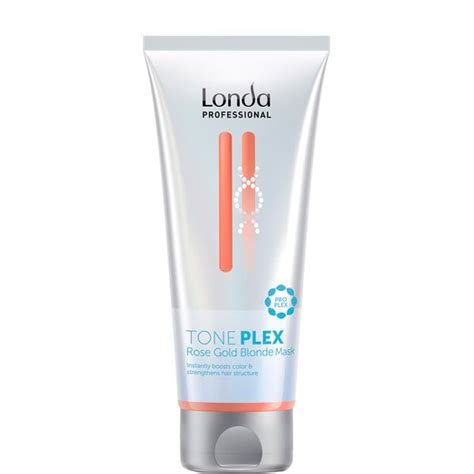 Londa Professional Маска оттеночная Золотиcто розовый блонд TonePlex Rose Gold Blonde Mask 200