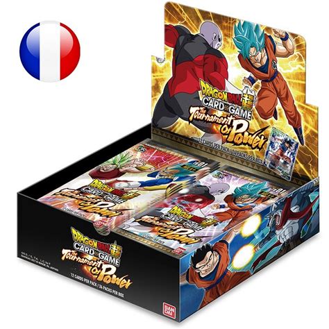 Dragon Ball Super Display De Boosters Fran Ais Tb The