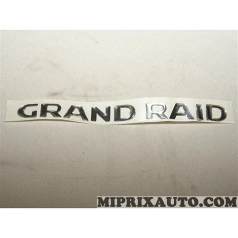 Logo Motif Embleme Ecusson Monogramme Grand Raid Citroen Peugeot