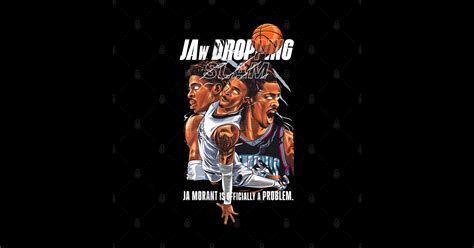 Ja Morant Slam Dunk Ja Morant Sticker TeePublic